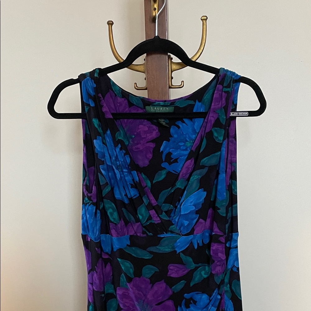 Midnight Floral Dress by Ralph Lauren - Picture 2 of 6